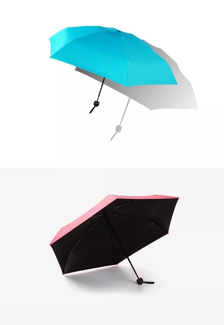 明明可以靠颜值,偏偏靠实力的胶囊伞,据说小到装进口袋?